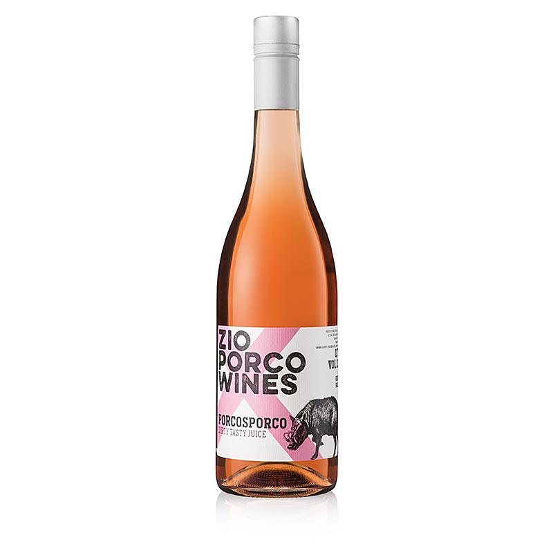 2018er Porcosporco, Rose Cuvee, trocken, 13% vol., Winepunk - Zio Porco - 750 ml - Flasche 2018er Porcosporco, Rose Cuvee, trocken, 13% vol., Winepunk - Zio Porco - 750 ml - Flasche