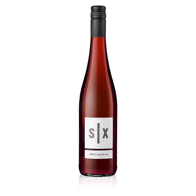 2018er Rose de Six, trocken, 11,5% vol., Six - 750 ml - Flasche 2018er Rose de Six, trocken, 11,5% vol., Six - 750 ml - Flasche