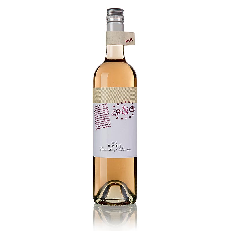 2017er Grenache Rose, trocken, 12% vol., Australien, Rogers & Rufus - 750 ml - Flasche 2017er Grenache Rose, trocken, 12% vol., Australien, Rogers & Rufus - 750 ml - Flasche