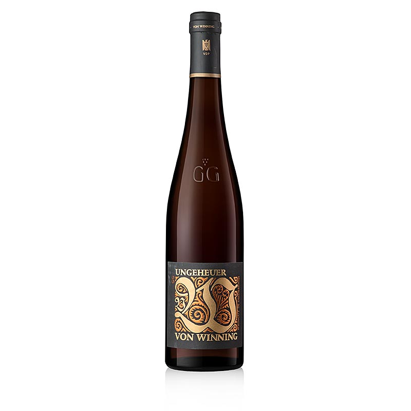 2018er Ungeheuer Riesling, GG, trocken, 13% vol., von Winning - 750 ml - Flasche 2018er Ungeheuer Riesling, GG, trocken, 13% vol., von Winning - 750 ml - Flasche