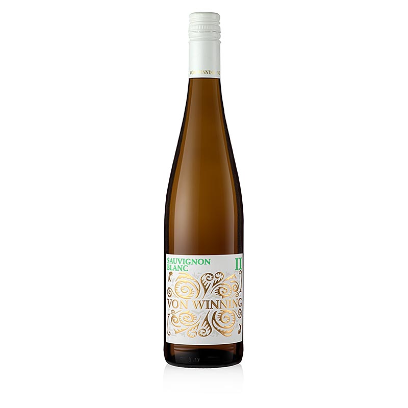 2019er Sauvignon Blanc II, trocken, 12% vol., von Winning - 750 ml - Flasche 2019er Sauvignon Blanc II, trocken, 12% vol., von Winning - 750 ml - Flasche