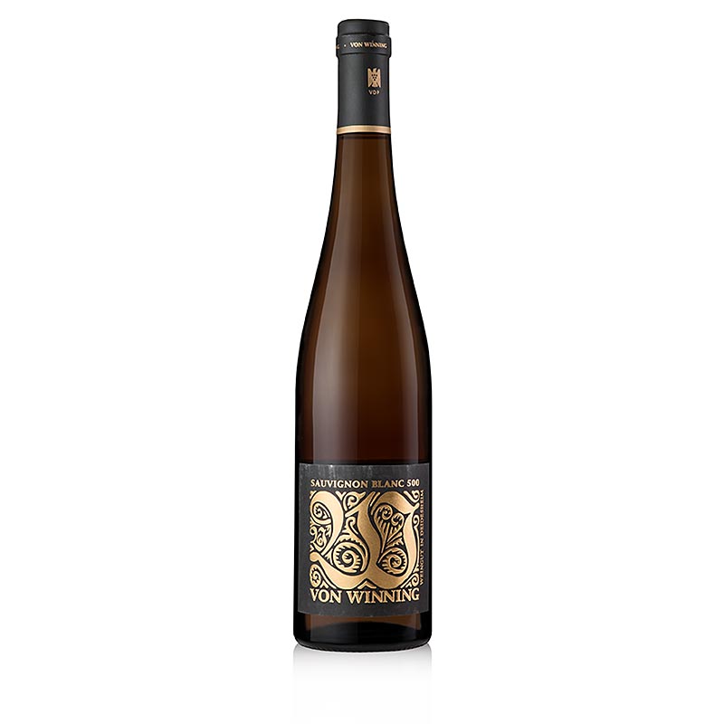 2018er Sauvignon Blanc 500, trocken, 12,5% vol., von Winning - 750 ml - Flasche 2018er Sauvignon Blanc 500, trocken, 12,5% vol., von Winning - 750 ml - Flasche