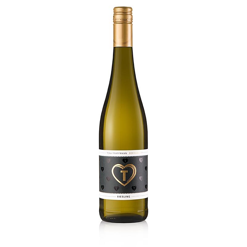 2019er Herzglück, Riesling, feinherb, 12,5% vol., Tina Pfaffmann - 750 ml - Flasche 2019er Herzglück, Riesling, feinherb, 12,5% vol., Tina Pfaffmann - 750 ml - Flasche