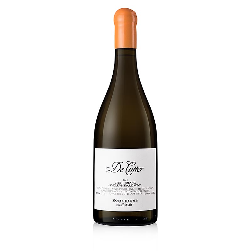 2018er De Cutter Chenin Blanc, trocken, 13%, Schneider - 750 ml - Flasche