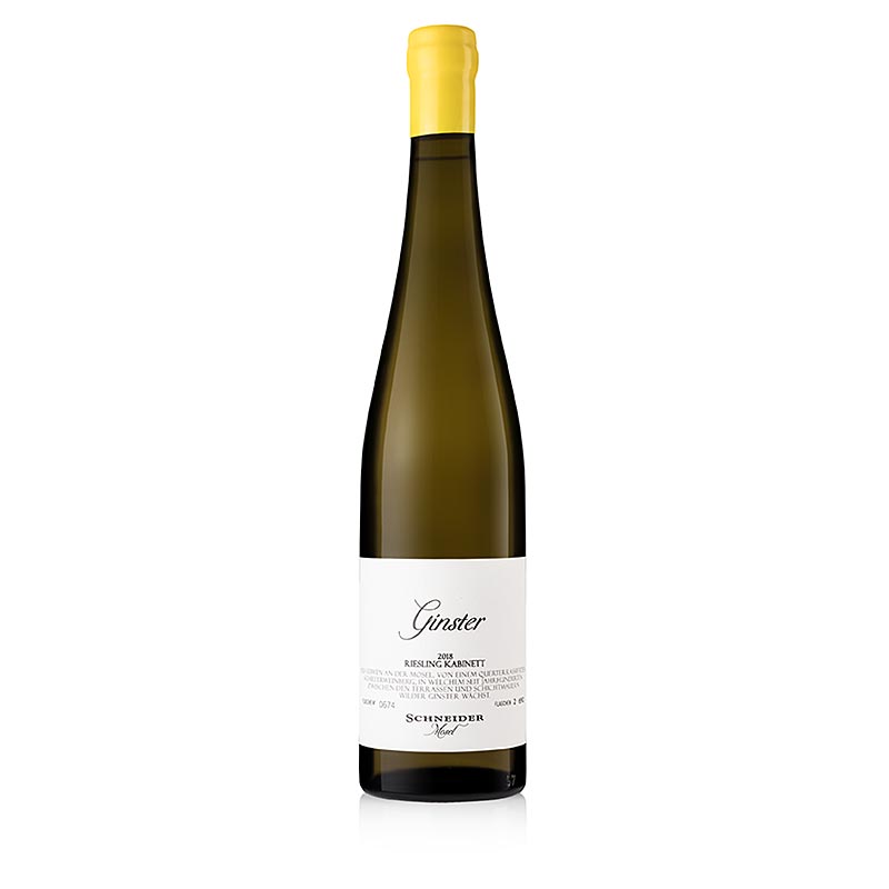 2018er Ginster Riesling, süß, 7,5% vol., Markus Schneider - 750 ml - Flasche