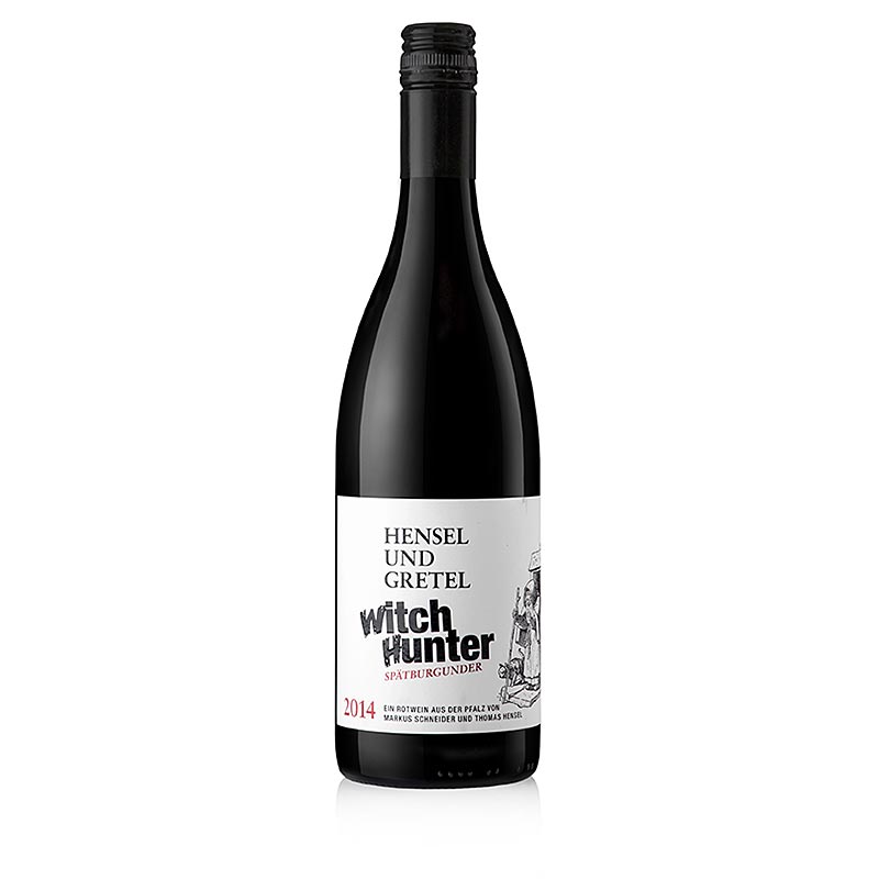 2014er Witch Hunter Spätburgunder, 14% vol., Markus Schneider/Hensel - 750 ml - Flasche 2014er Witch Hunter Spätburgunder, 14% vol., Markus Schneider/Hensel - 750 ml - Flasche