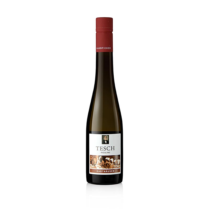 2016er Karthäuser, Riesling, trocken, 12,5% vol., Tesch (rostrote Kapsel) - 375 ml - Flasche 2016er Karthäuser, Riesling, trocken, 12,5% vol., Tesch (rostrote Kapsel) - 375 ml - Flasche