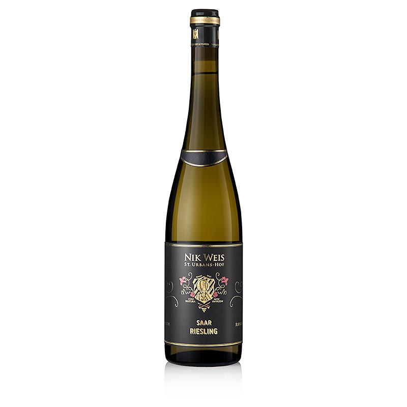 2019er Saar Riesling, süß, 10,5% vol., St.Urbans-Hof - 750 ml - Flasche 2019er Saar Riesling, süß, 10,5% vol., St.Urbans-Hof - 750 ml - Flasche