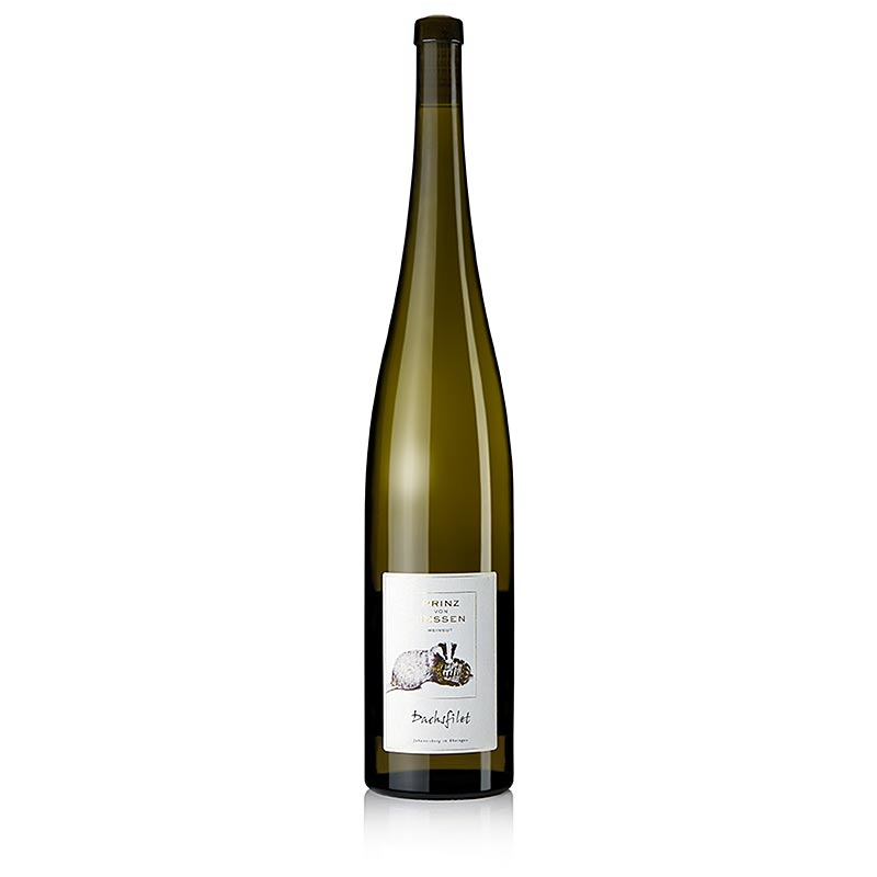 2014er Dachsfilet Riesling, trocken, 12,5% vol., Prinz von Hessen - 1,5 l - Flasche 2014er Dachsfilet Riesling, trocken, 12,5% vol., Prinz von Hessen - 1,5 l - Flasche