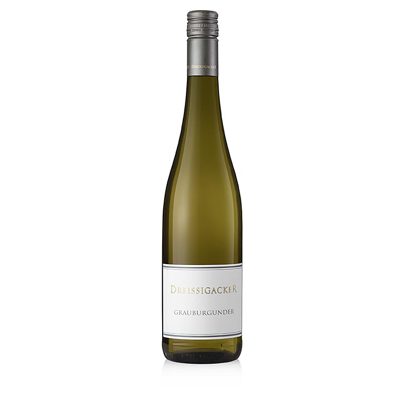 2019er Grauburgunder, trocken, 12,5% vol., Dreissigacker, BIO - 750 ml - Flasche 2019er Grauburgunder, trocken, 12,5% vol., Dreissigacker, BIO - 750 ml - Flasche