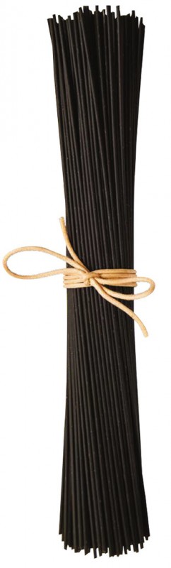 Tonnarelli al nero di seppia, black spaghetti, rustichella - 500 g - pack