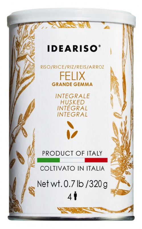 Felix Riso Integrale, grande gemma, fuldkornsris, Ideariso - 320 g - Kan