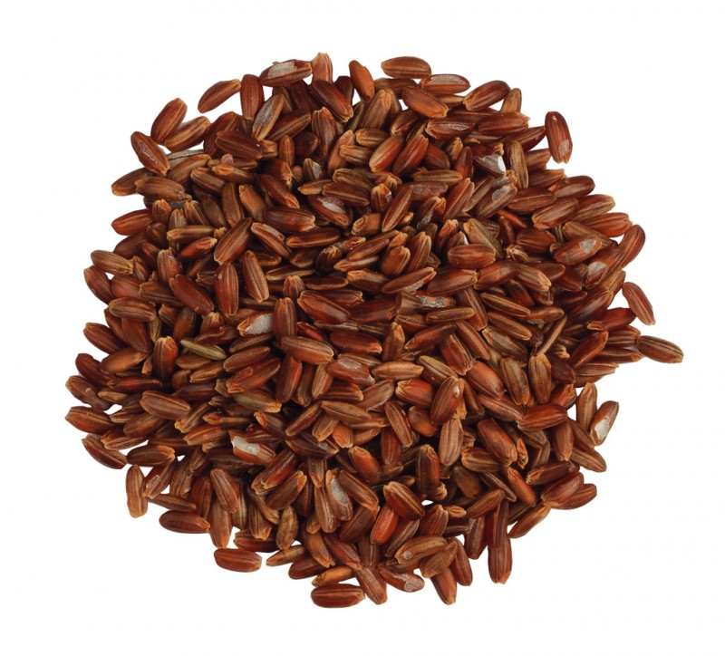 Riso Rosso Gilda Integrale, Whole Grain Red Rice, Ideariso - 320 g - Can