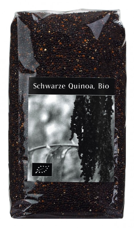Schwarze Quinoa, Bio, Schwarze Quinoa, Bio, Viani - 400 g - Beutel