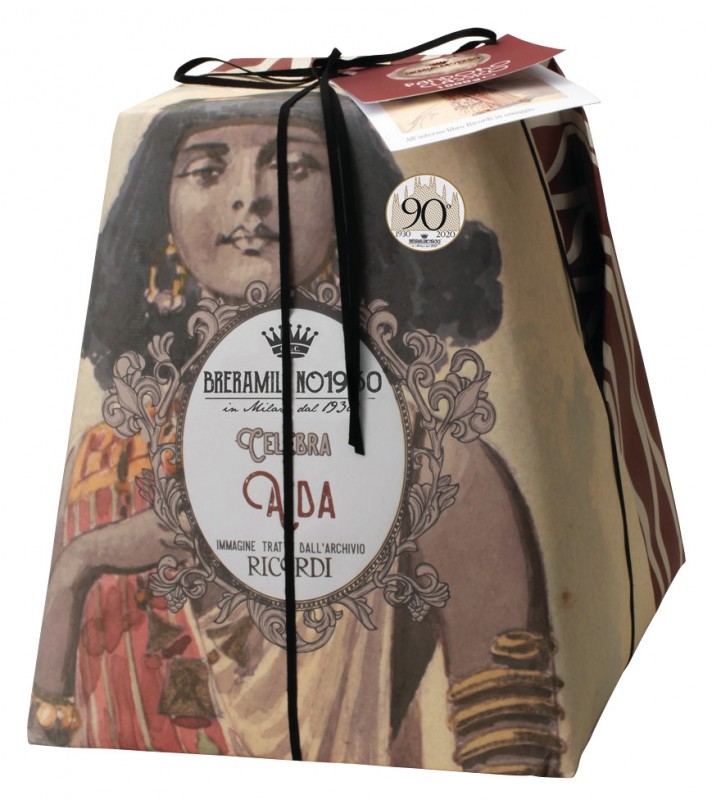 Pandoro classico incartato Aida, Traditioneller Hefekuchen, Breramilano 1930 - 1.000 g - Stück Pandoro classico incartato Aida, Traditioneller Hefekuchen, Breramilano 1930 - 1.000 g - Stück