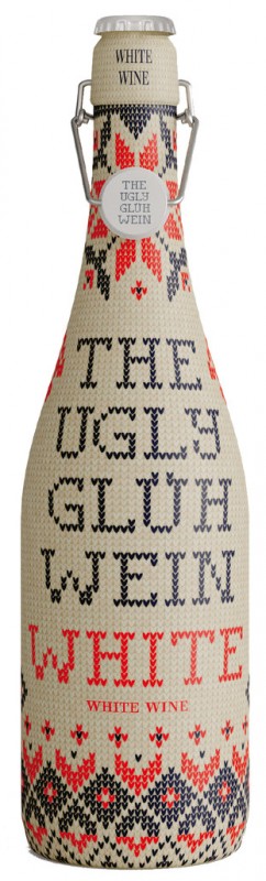 The Ugly Glühwein, white Bottle, Weißwein mit Gewürzen, Barcelona Brands - 0,75 l - Flasche