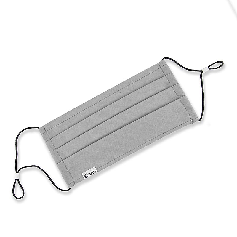 Mouth and nose mask Catus Face MP, light gray, size S, antiviral and antibacterial - 50 pc - carton Mouth and nose mask Catus Face MP, light gray, size S, antiviral and antibacterial - 50 pc - carton