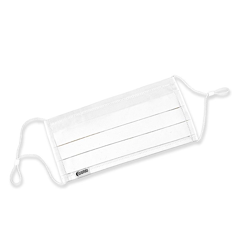 Mouth and nose mask Catus Face MP, white, size XS, antiviral and antibacterial - 50 pc - carton Mouth and nose mask Catus Face MP, white, size XS, antiviral and antibacterial - 50 pc - carton