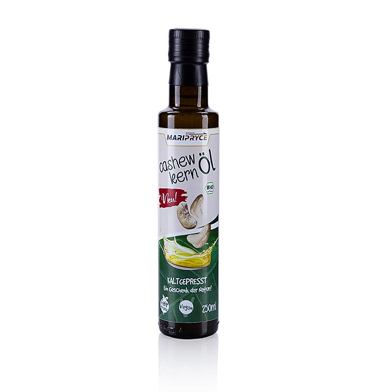 Cashewkernöl, Maripryce, BIO - 250 ml - Flasche