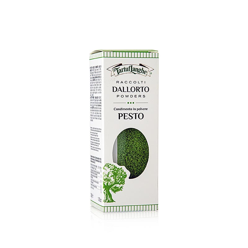 TARTUFLANGHE DALLORTO® pesto in powder, dehydrated - 30 g - Glass