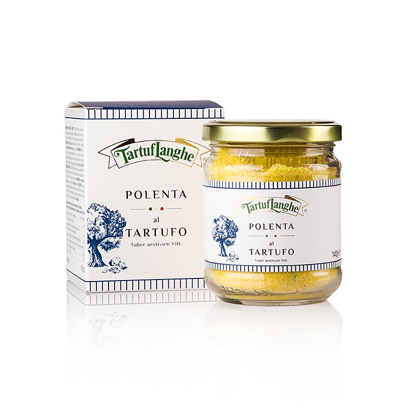 TARTUFLANGHE Trüffel Polenta (tuber aestivum) - 140 g - Karton TARTUFLANGHE Trüffel Polenta (tuber aestivum) - 140 g - Karton