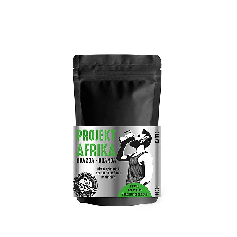 Grind - Project Africa, 70% Arabica / 30% Robusta coffee, whole beans - 250 g - bag Grind - Project Africa, 70% Arabica / 30% Robusta coffee, whole beans - 250 g - bag