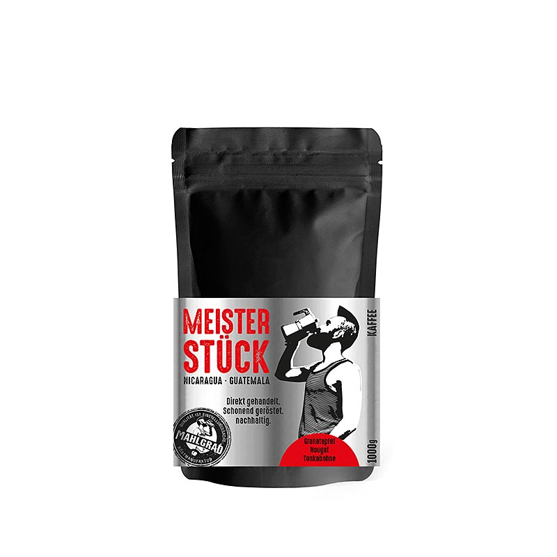 Grind - Meisterstück, 100% Arabica coffee, whole beans - 250 g - bag Grind - Meisterstück, 100% Arabica coffee, whole beans - 250 g - bag