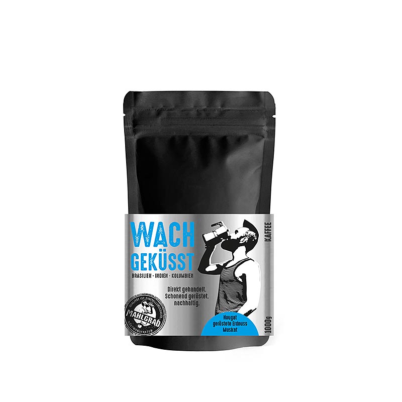Grind - kissed awake, 100% Arabica coffee, whole beans - 250 g - bag Grind - kissed awake, 100% Arabica coffee, whole beans - 250 g - bag