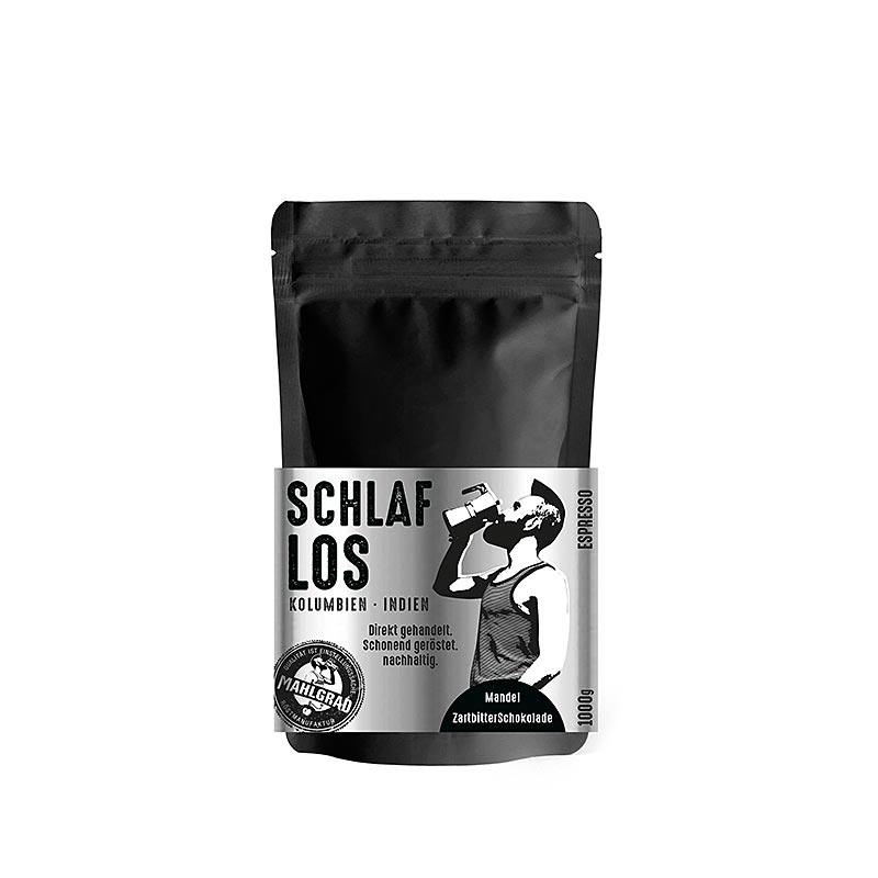 Grind - Insomniac, 80% Robusta / 20% Arabica Espresso, whole beans - 250 g - bag Grind - Insomniac, 80% Robusta / 20% Arabica Espresso, whole beans - 250 g - bag