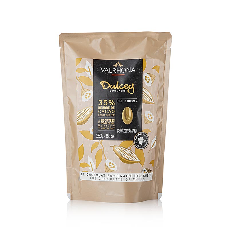 VALRHONA Blond DULCEY 35% Chocolate Bar