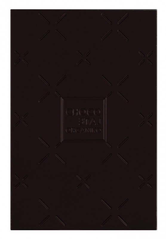 Oprindelse Sao Tome, 80% kakao, organisk, mørk chokolade 80%, chokolade Orgániko - 50 g - stykke