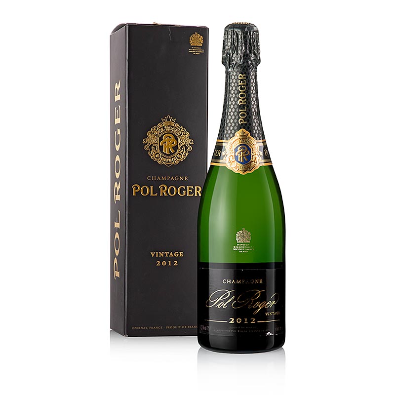 Champagner Pol Roger 2012er Vintage, brut, 12,5% vol. - 750 ml - Flasche Champagner Pol Roger 2012er Vintage, brut, 12,5% vol. - 750 ml - Flasche
