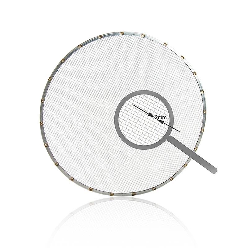 Replacement sieve for strainer, Ø 36cm, 2mm mesh size - 1 pc - Lots
