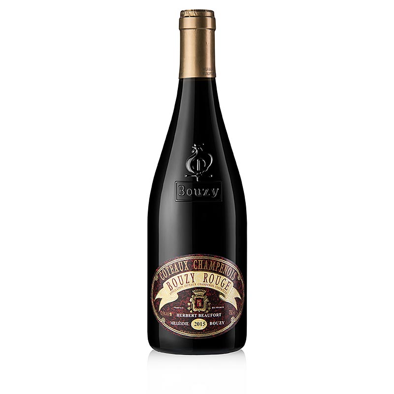 2015er Coteaux Champenois Bouzy Rouge, Champagne, 12,5% vol., Herbert Beaufort - 750 ml - Flasche 2015er Coteaux Champenois Bouzy Rouge, Champagne, 12,5% vol., Herbert Beaufort - 750 ml - Flasche