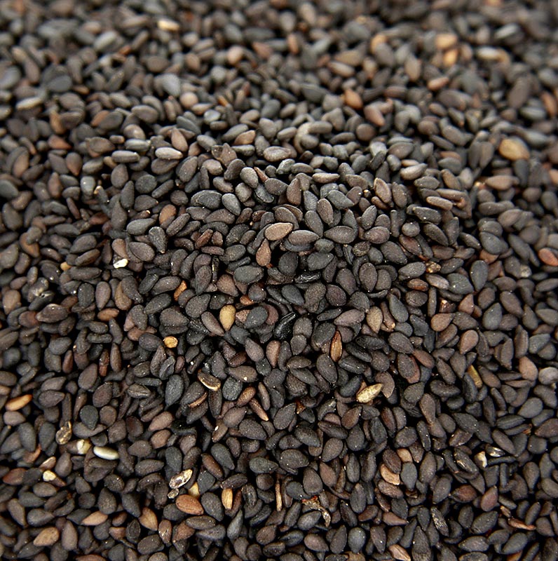 Sesame seeds, unpeeled, black - 227 g - bag