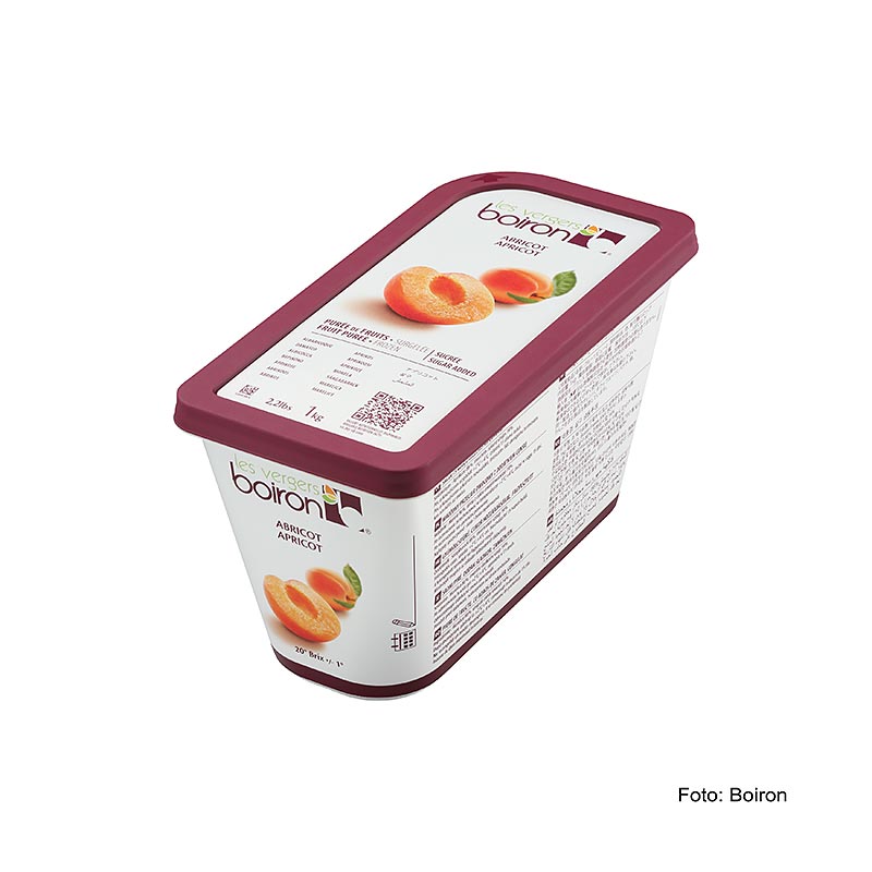 Aprikosen Püree, Rhonetal, Boiron - 1 kg - Pe-schale Aprikosen Püree, Rhonetal, Boiron - 1 kg - Pe-schale