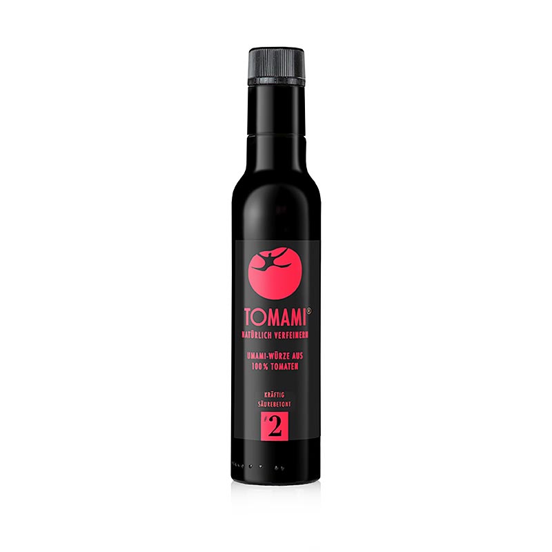 Tomami Tomate®, 2, Tomatenkonzentrat, kräftig säurebetont - 240 ml - Flasche