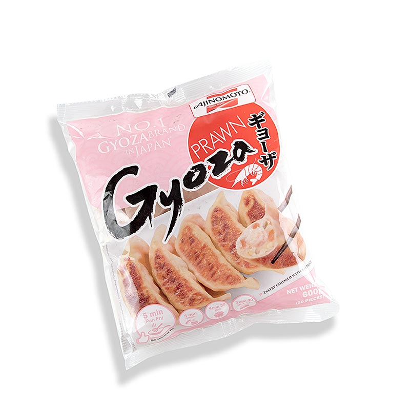 Wan Tan - Gyoza Teigtaschen mit Shrimpsfüllung (Garnelen) - 600 g, 30 Stück - Beutel