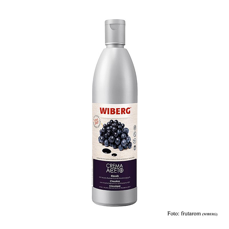 WIBERG Crema di Aceto Klassik, Squeeze Flasche - 500 ml - Pe-flasche