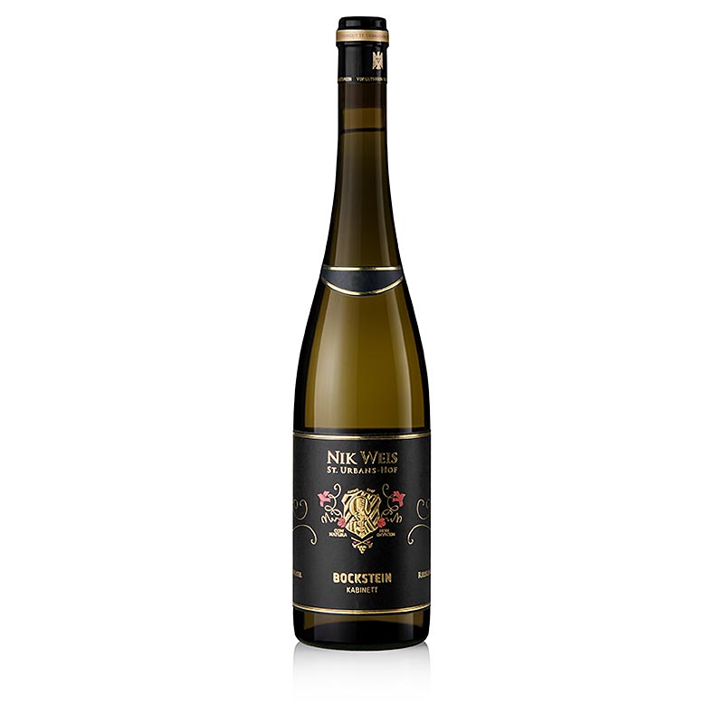 2019er Ockfener Bockstein, Riesling, Kabinett, süß, 8% vol., St.Urbans-Hof - 750 ml - Flasche 2019er Ockfener Bockstein, Riesling, Kabinett, süß, 8% vol., St.Urbans-Hof - 750 ml - Flasche