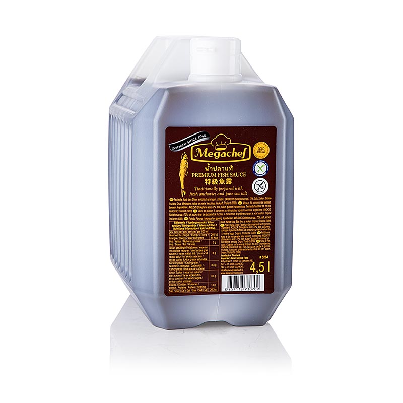 Megachef Fisch Sauce, glutenfrei - 4,5 l - Kanister