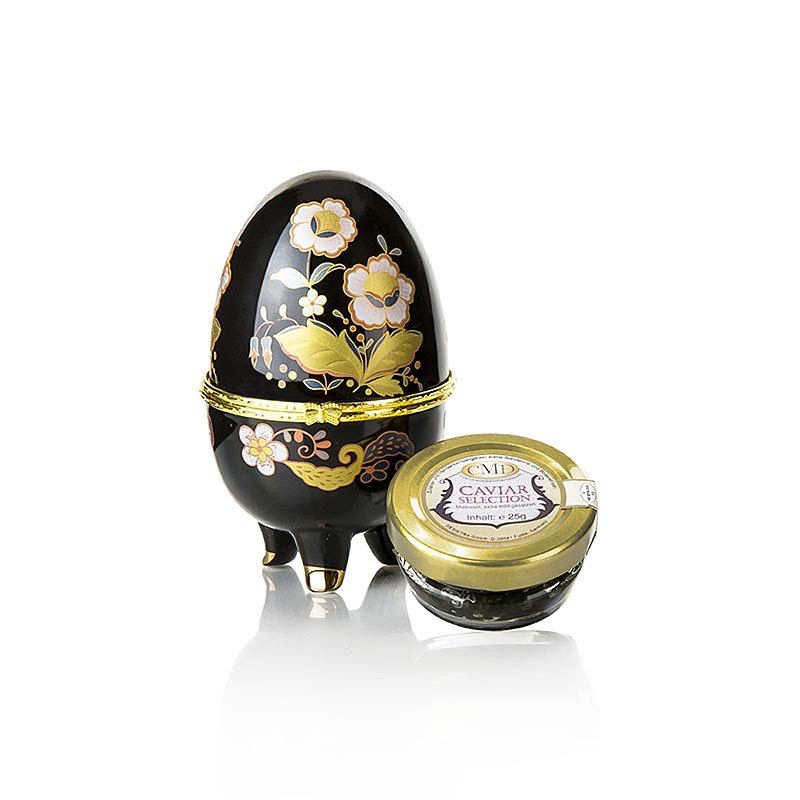 ZARIN- Kaviar- Ei mit Desietra Kaviar, Malossol - 25 g - Blister ZARIN- Kaviar- Ei mit Desietra Kaviar, Malossol - 25 g - Blister
