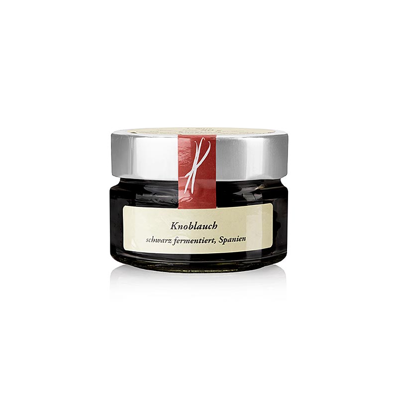 Zwarte knoflook, heel, gefermenteerd, Old Spice Office, Ingo Holland - 80 g - Glas Zwarte knoflook, heel, gefermenteerd, Old Spice Office, Ingo Holland - 80 g - Glas