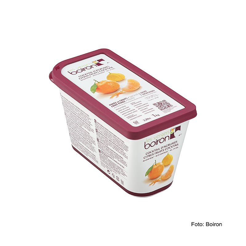 Zitrusfrüchte Cocktail Püree (Cocktail Agrumes), mit Cointreau, Boiron - 1 kg - Pe-schale Zitrusfrüchte Cocktail Püree (Cocktail Agrumes), mit Cointreau, Boiron - 1 kg - Pe-schale