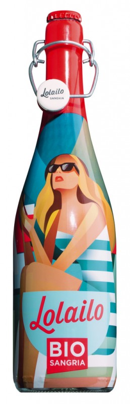 Sangria Lolailo, Bio, Sangria, Bodegas Sanviver - 0,75 l - Flasche Sangria Lolailo, Bio, Sangria, Bodegas Sanviver - 0,75 l - Flasche