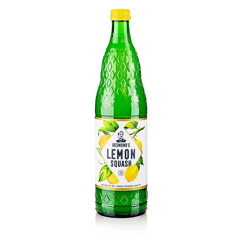 Desmond`s Lemon Squash, Zitronensirup - 750 ml - Flasche