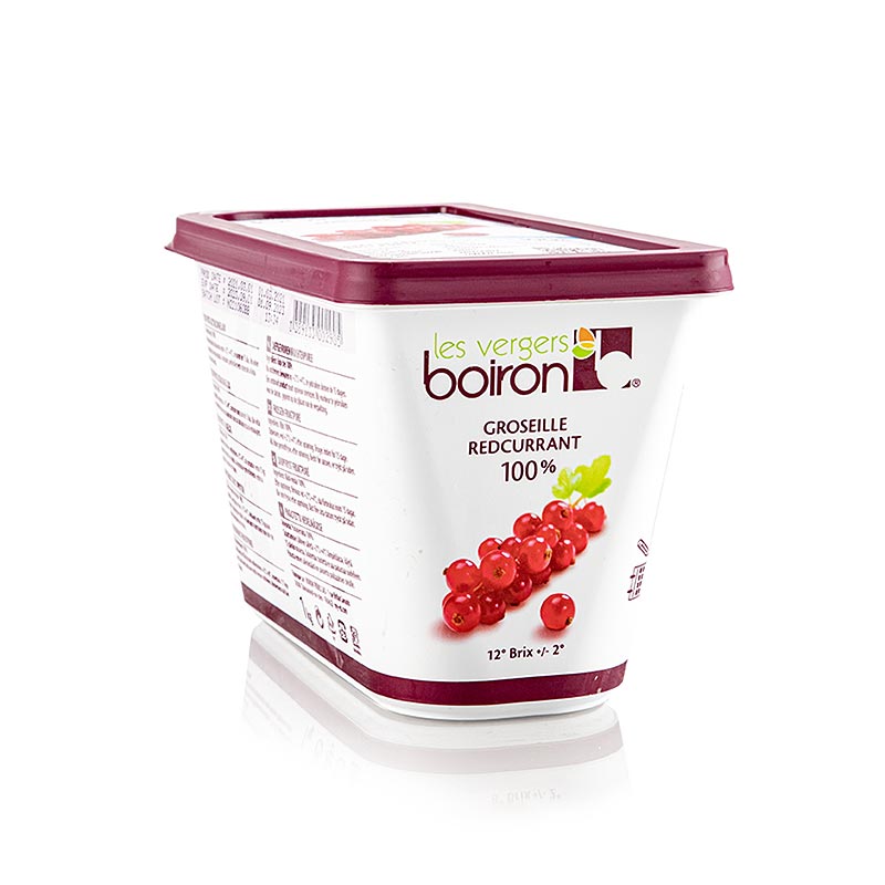 Puree de groseilles Boiron, 100% - 1 kg - Coque PE