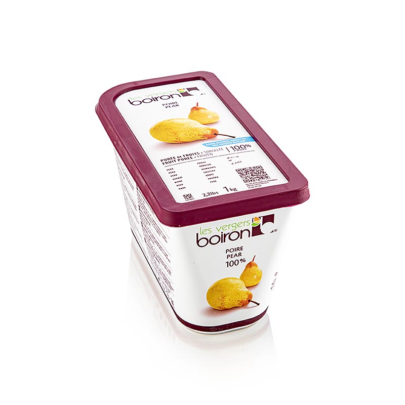 Boiron pear puree, unsweetened - 1 kg - Pe shell