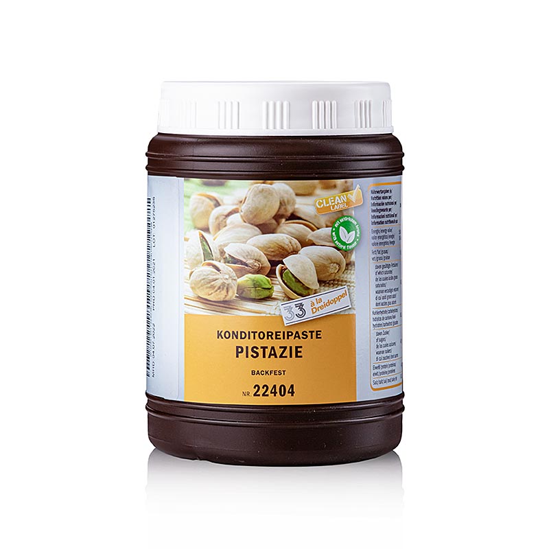 Pistazien-Paste, Dreidoppel, No.224 - 1 kg - Pe-dose
