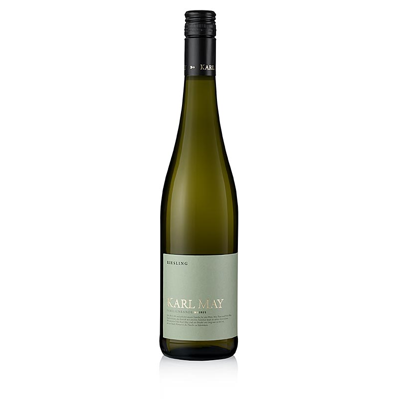 2019er Riesling Gutswein, trocken, 12,5% vol., Karl May, BIO - 750 ml - Flasche 2019er Riesling Gutswein, trocken, 12,5% vol., Karl May, BIO - 750 ml - Flasche